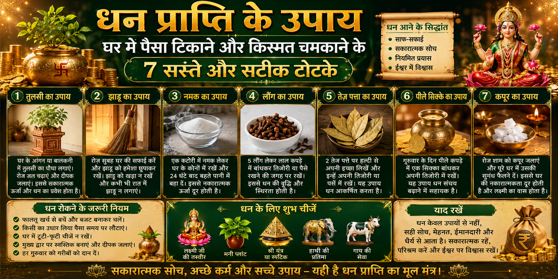 Dhan Prapti Ke Upay