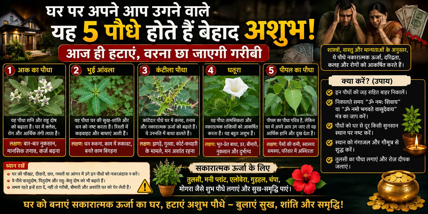 Paudhe Hote Hain Behad Ashubh