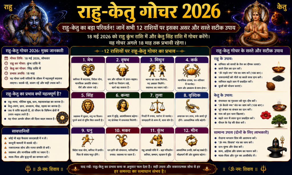 Rahu Ketu Gochar