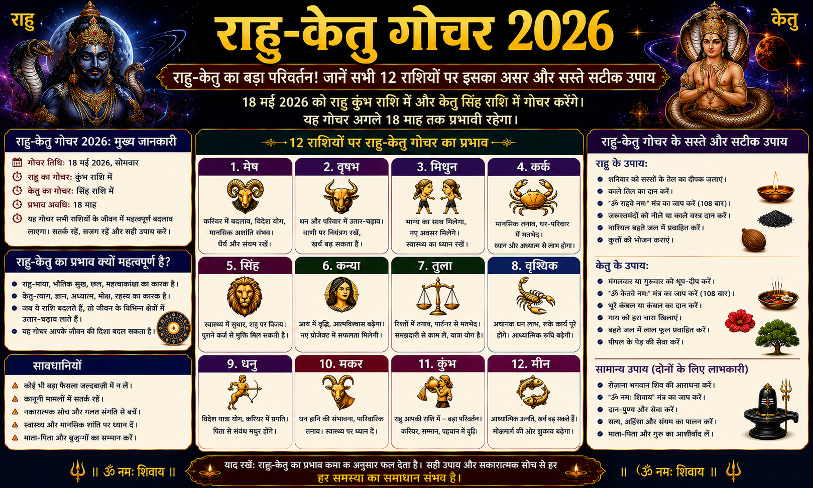 Rahu Ketu Gochar