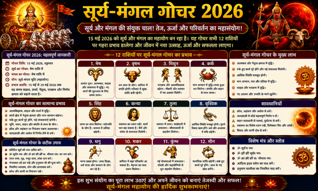 Surya-Mangal Gochar